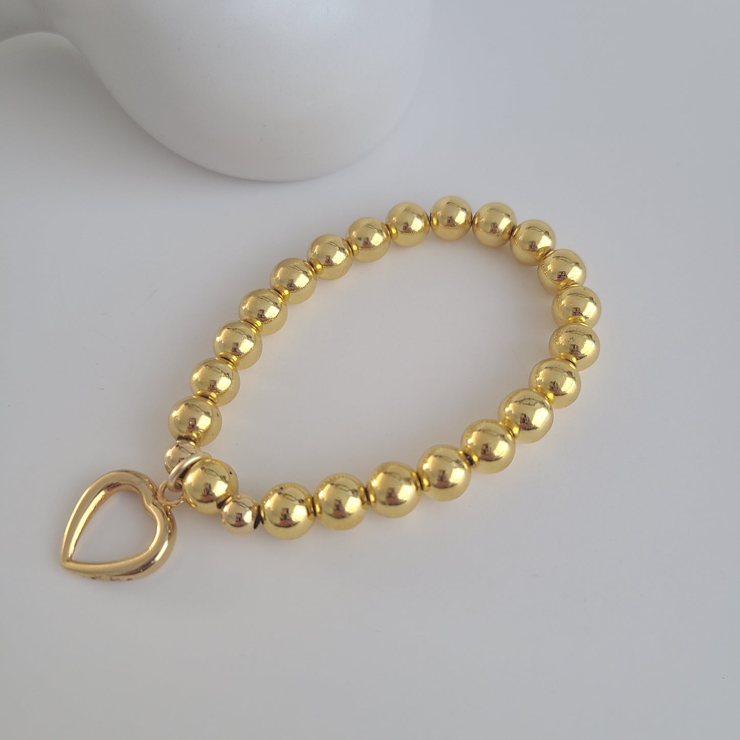 Gold Heart Bracelet
