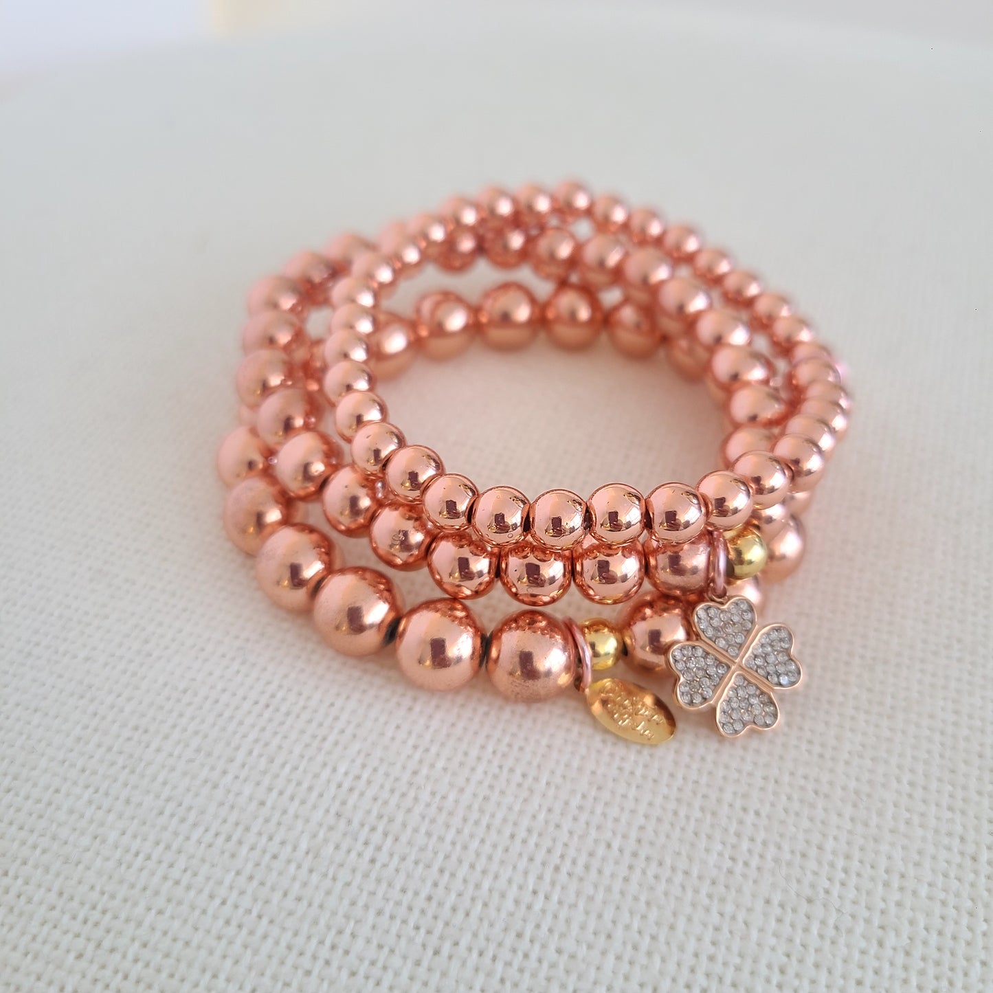Bracelet en or rose
