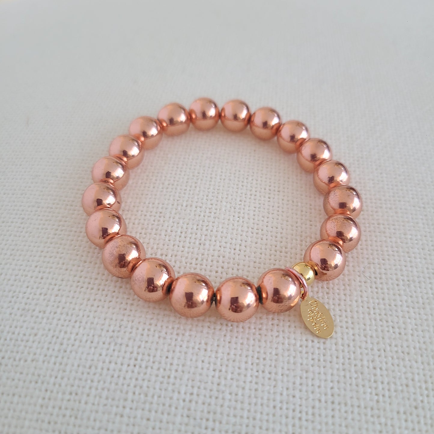 Bracelet en or rose