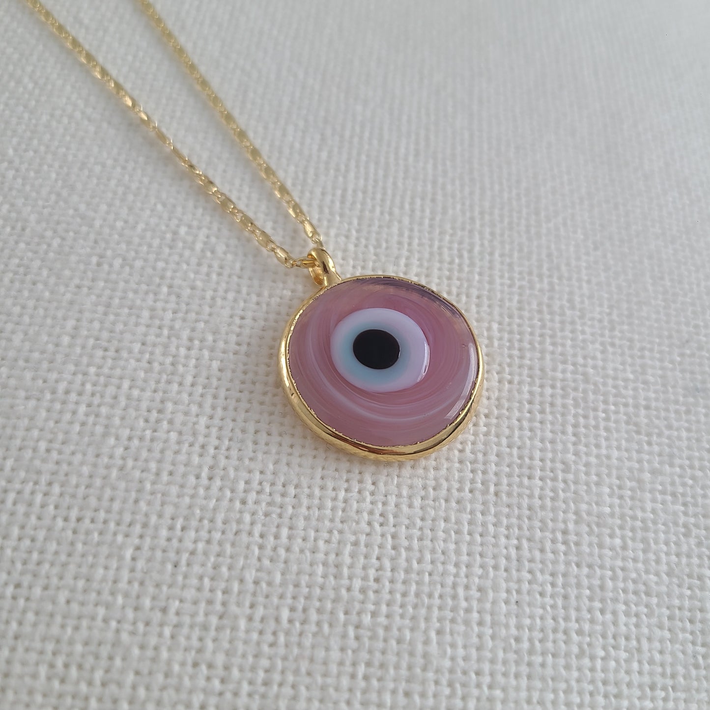 Murano Glass Turkish Eye Necklace