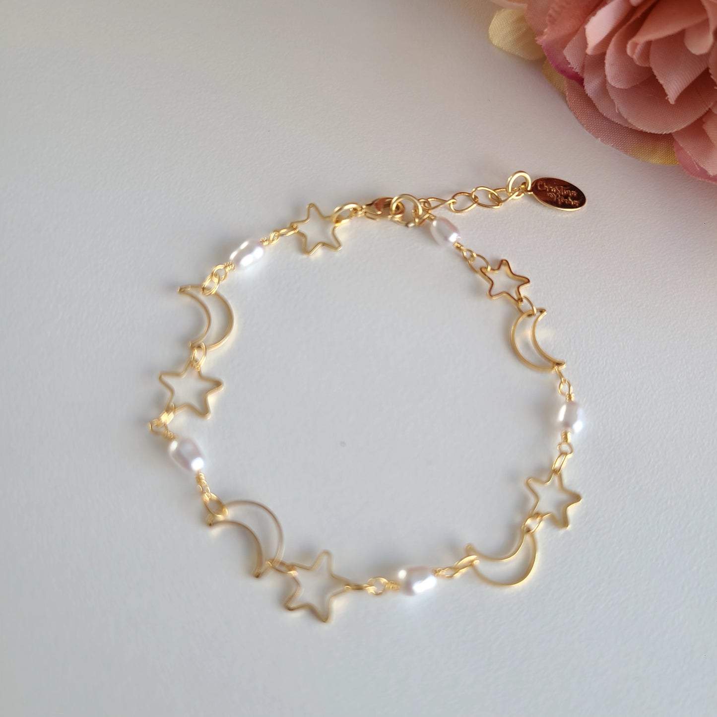 Bracelet Étoile et Lune