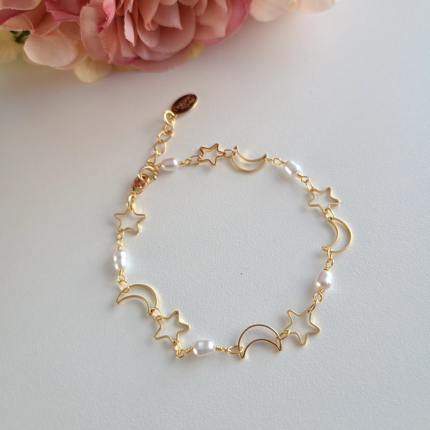 Bracelet Étoile et Lune