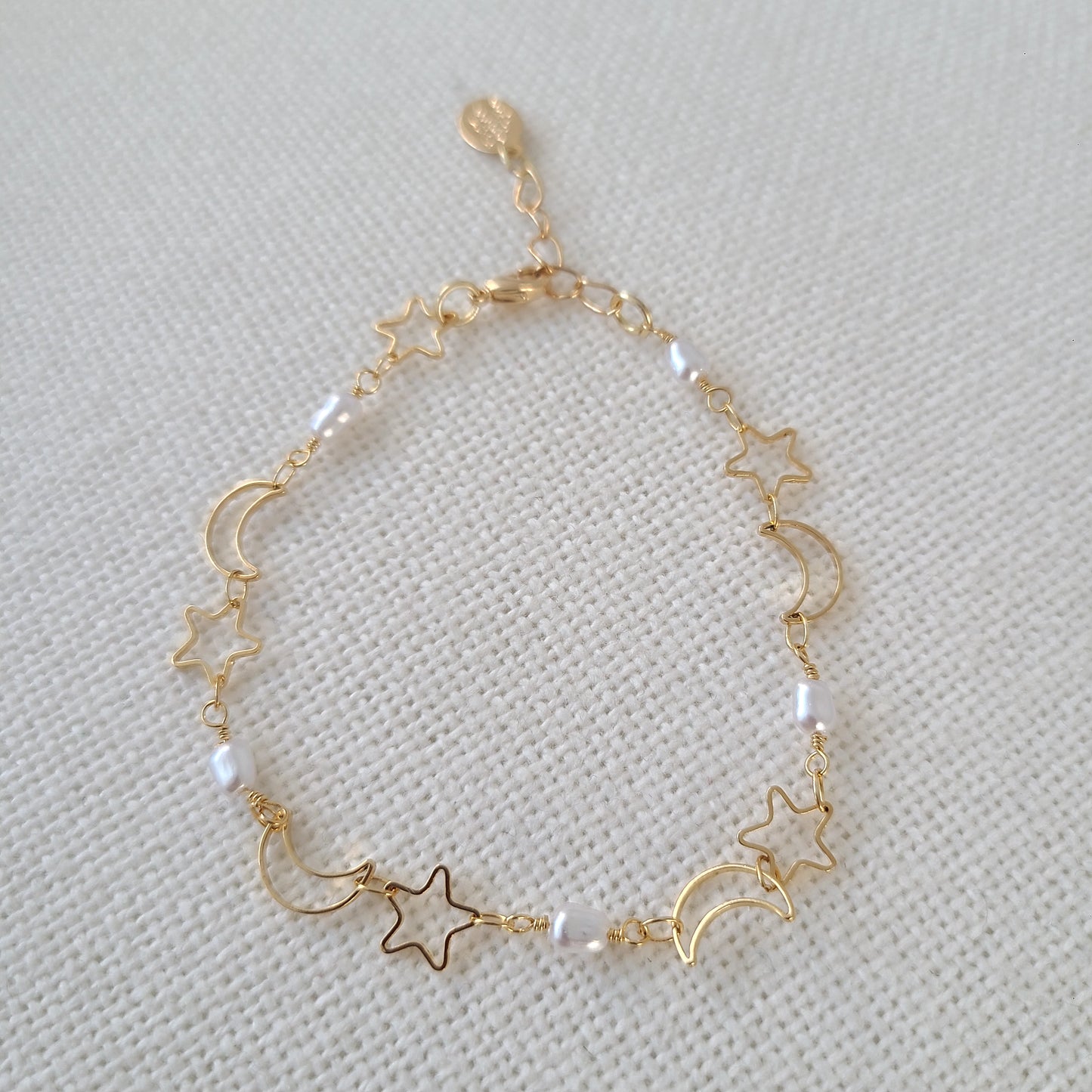 Bracelet Étoile et Lune