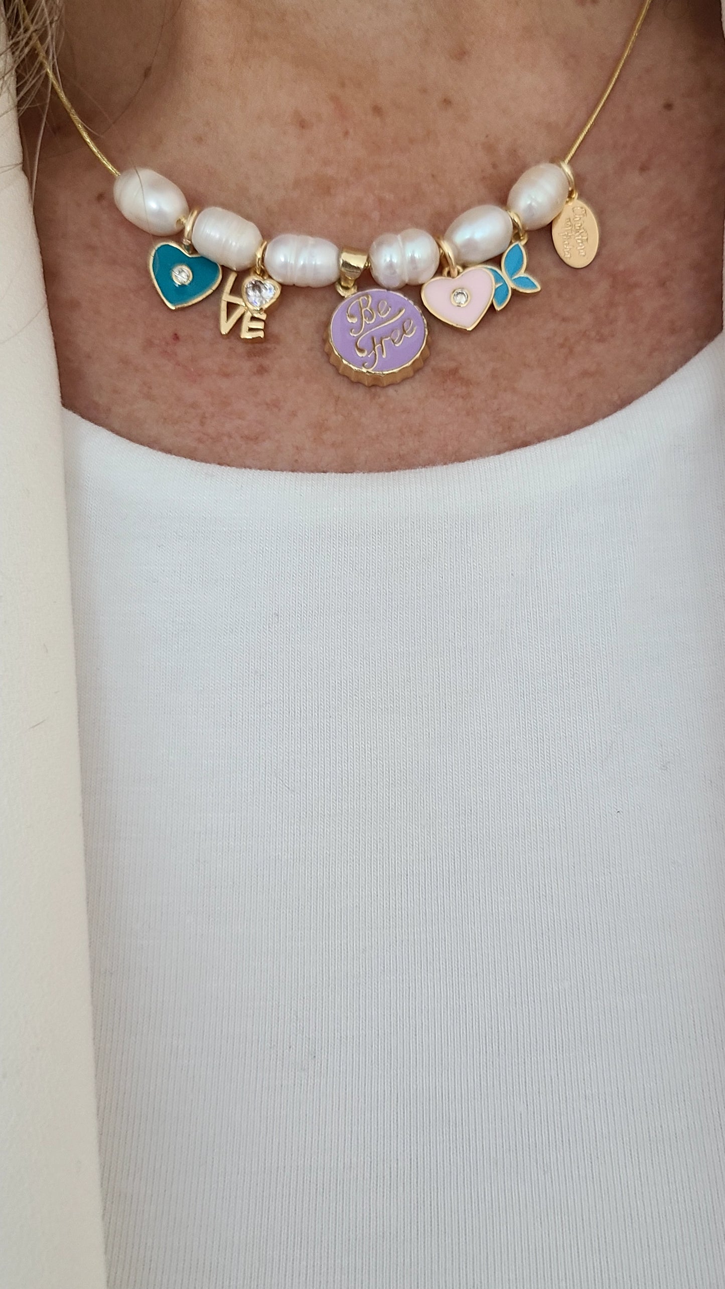 Perles et breloque Be Free