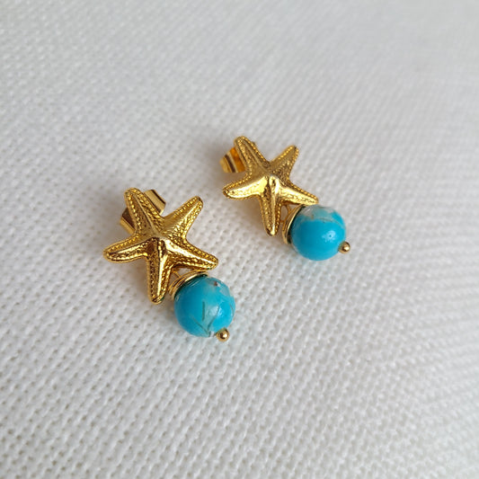 Aqua Star Necklace