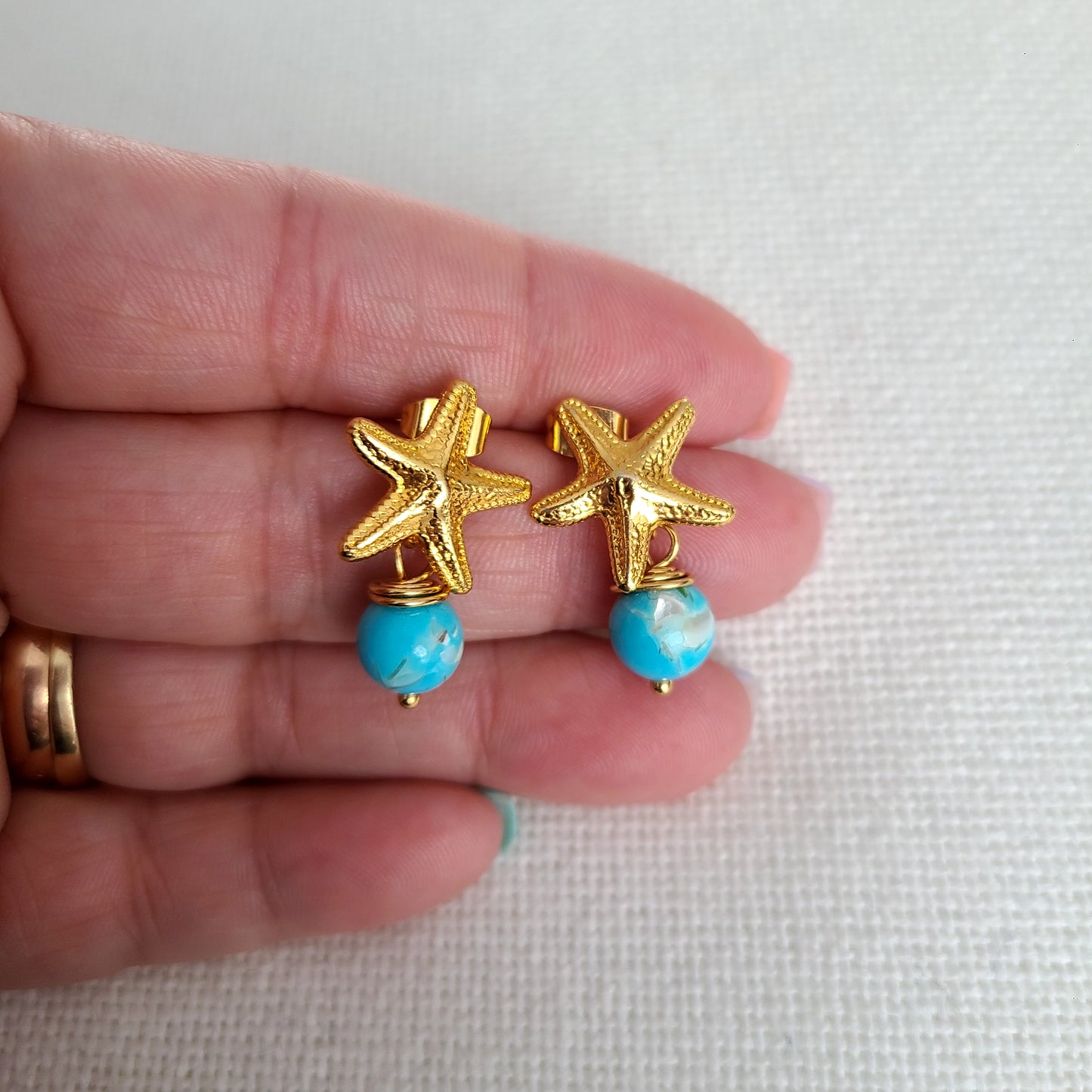 Collier Aqua Star