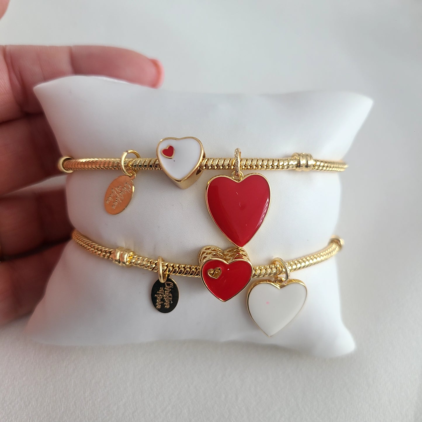 Bracelet Coeur Rouge