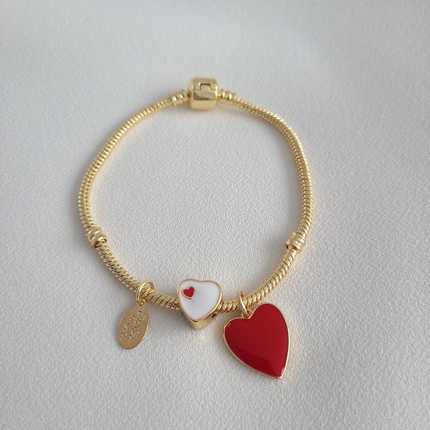 Bracelet Coeur Rouge