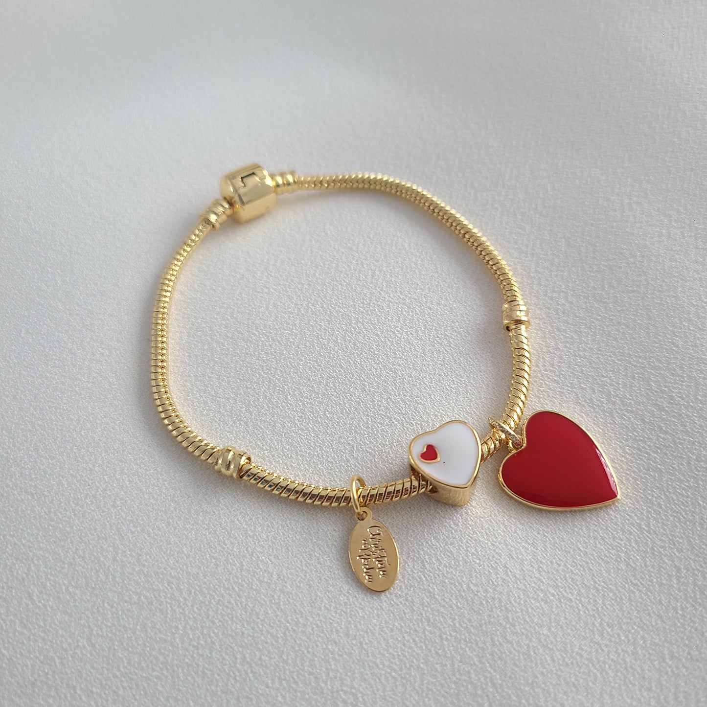 Bracelet Coeur Rouge