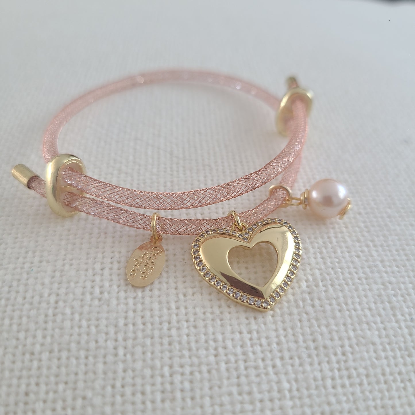 Bracelet Amore Mio - Or rose