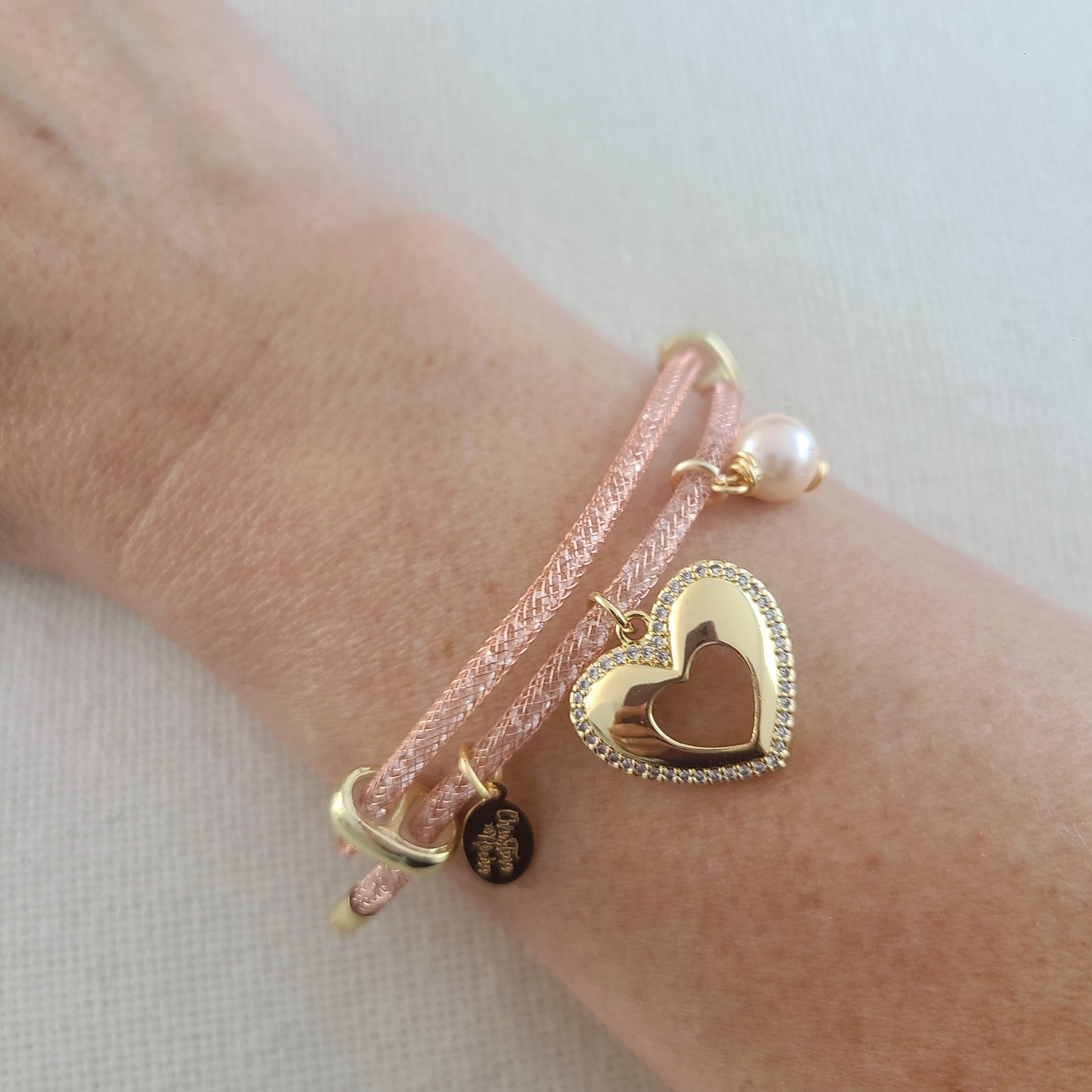 Bracelet Amore Mio - Or rose