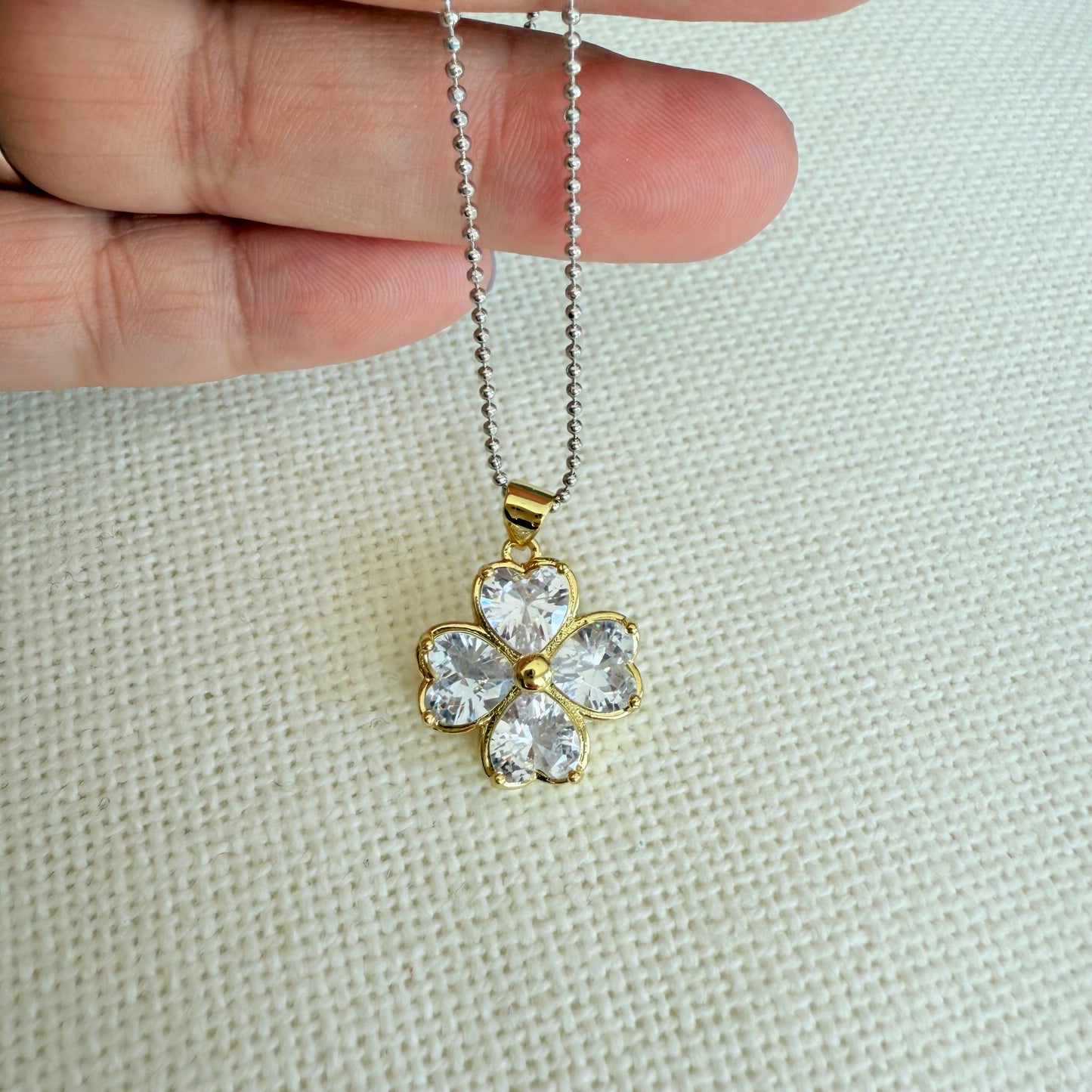 Golden Petal Necklace