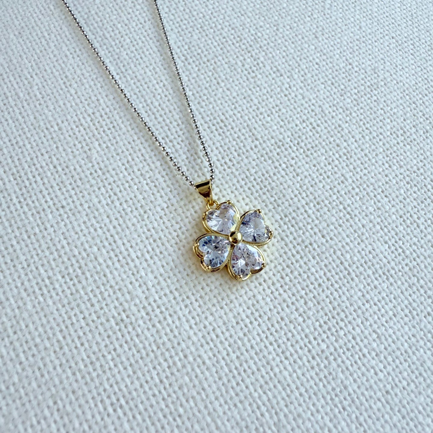 Golden Petal Necklace