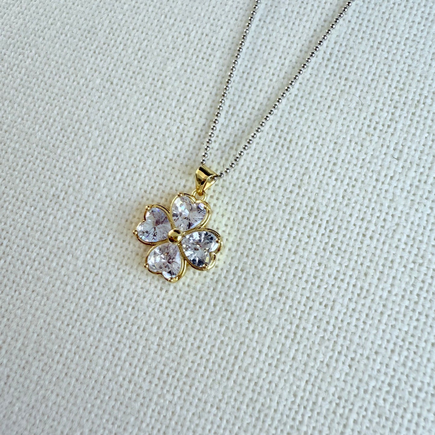 Golden Petal Necklace