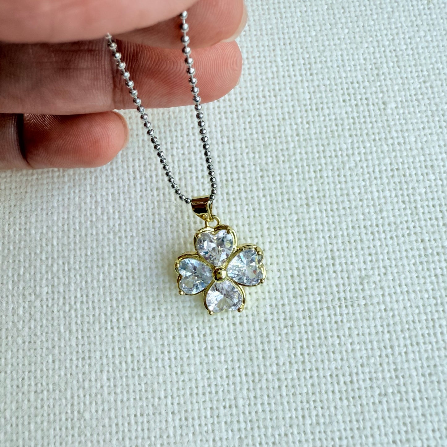 Golden Petal Necklace