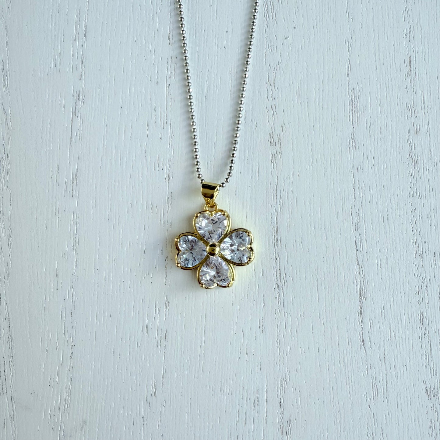 Golden Petal Necklace