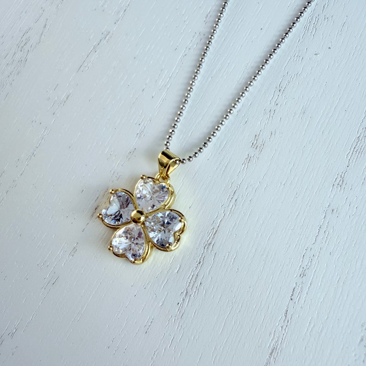 Golden Petal Necklace