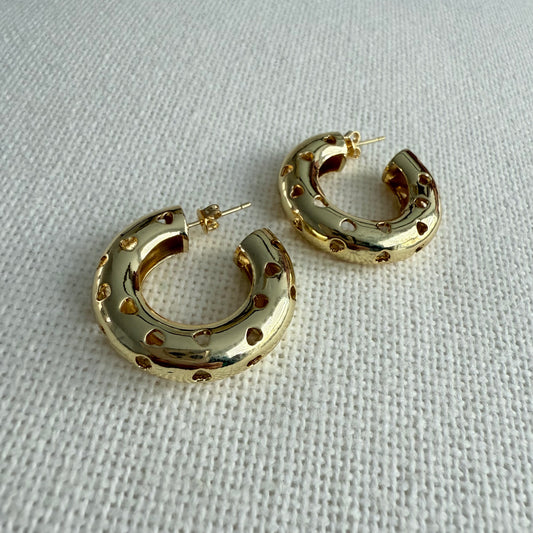 Boucles d'oreilles créoles Émilie