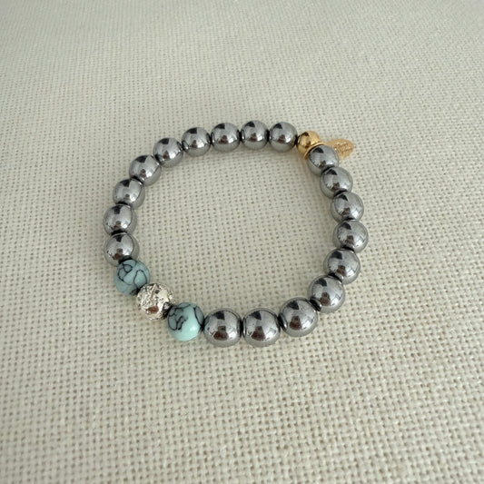 Bracelet Lune Argentée