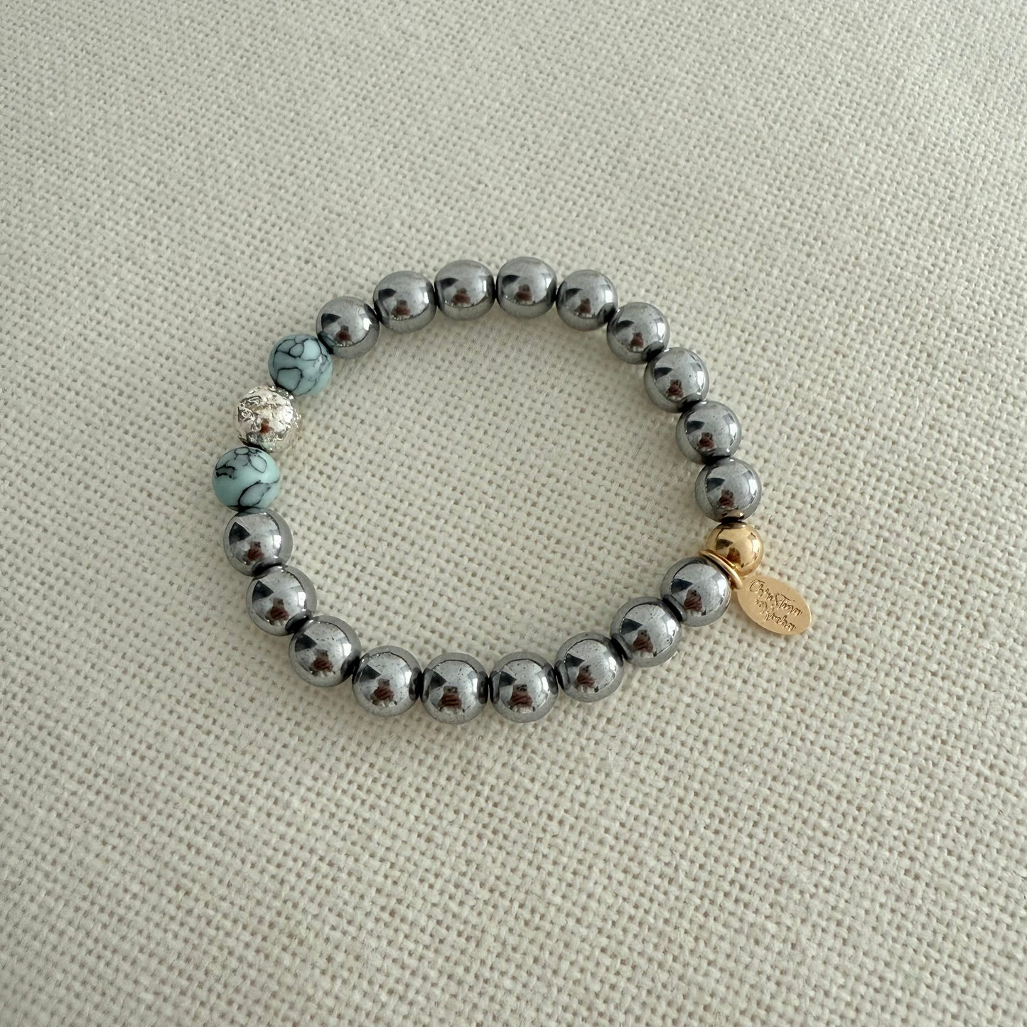 Bracelet Lune Argentée