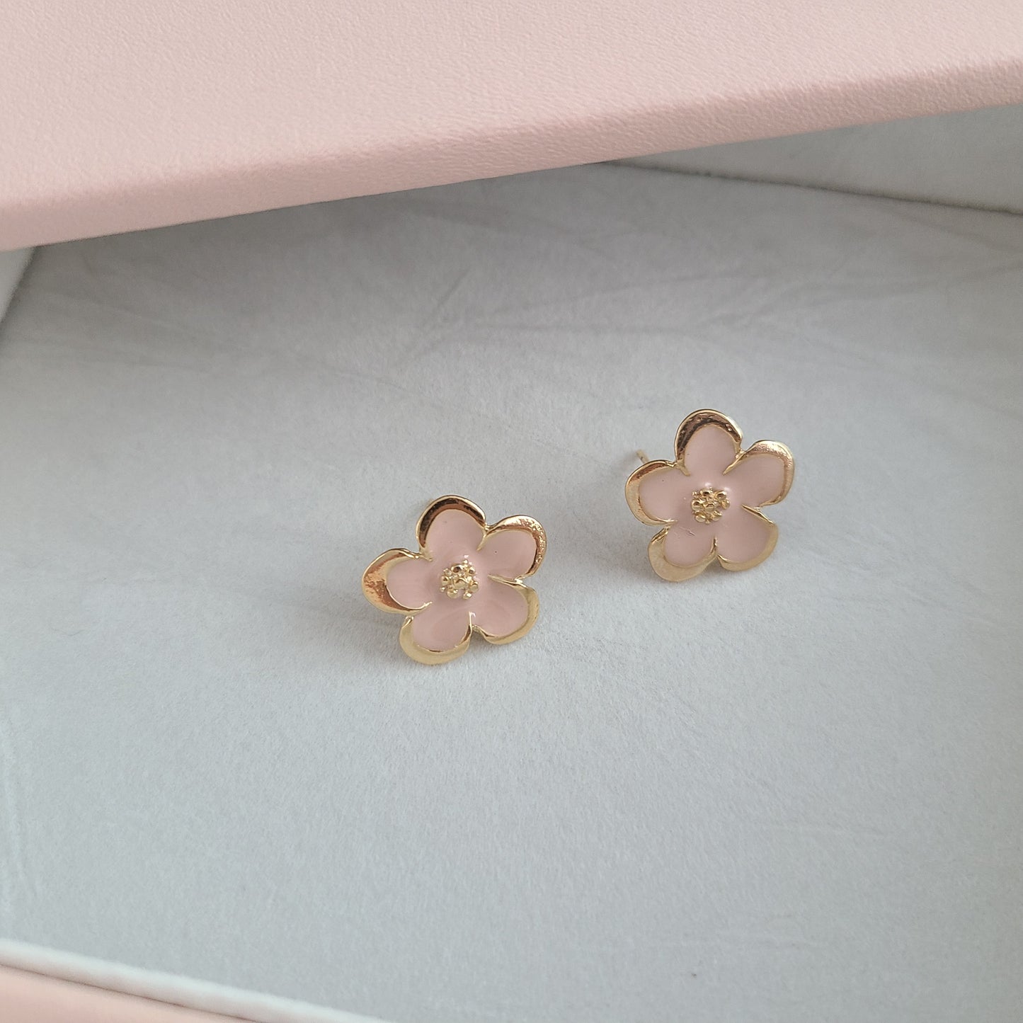 Boucles d'oreilles fleurs de printemps