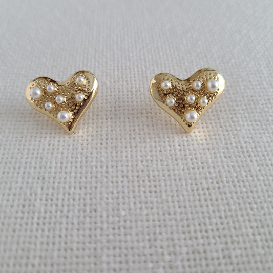 Boucles d'oreilles coeur