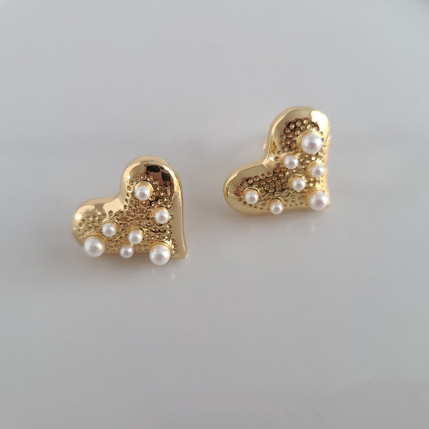 Boucles d'oreilles coeur