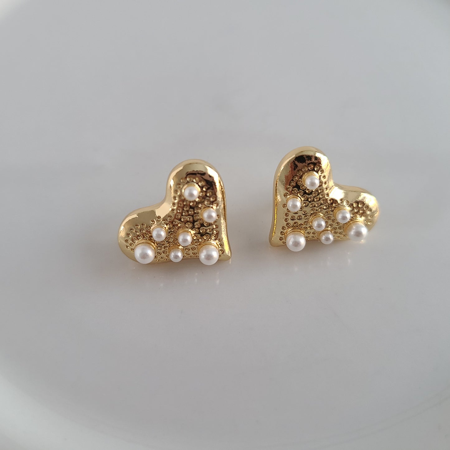 Boucles d'oreilles coeur