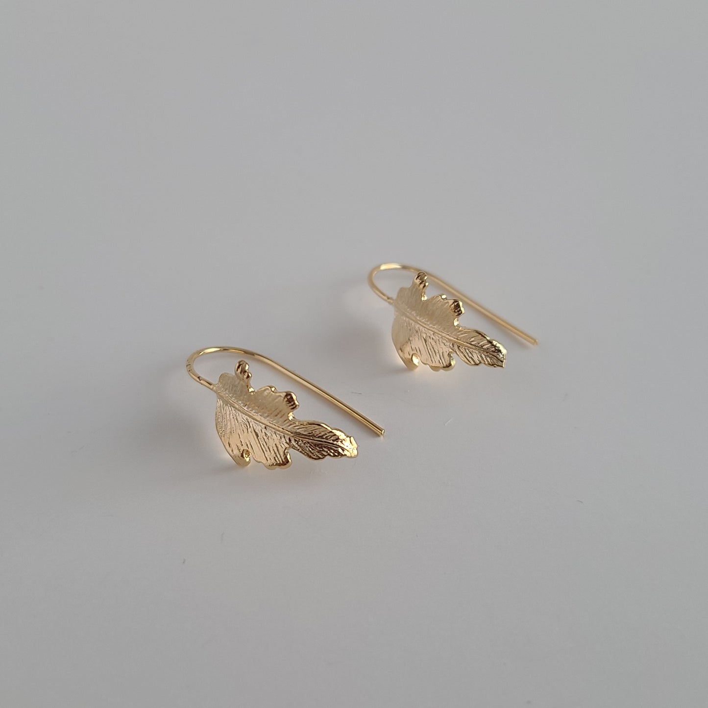 Boucles d'oreilles feuilles