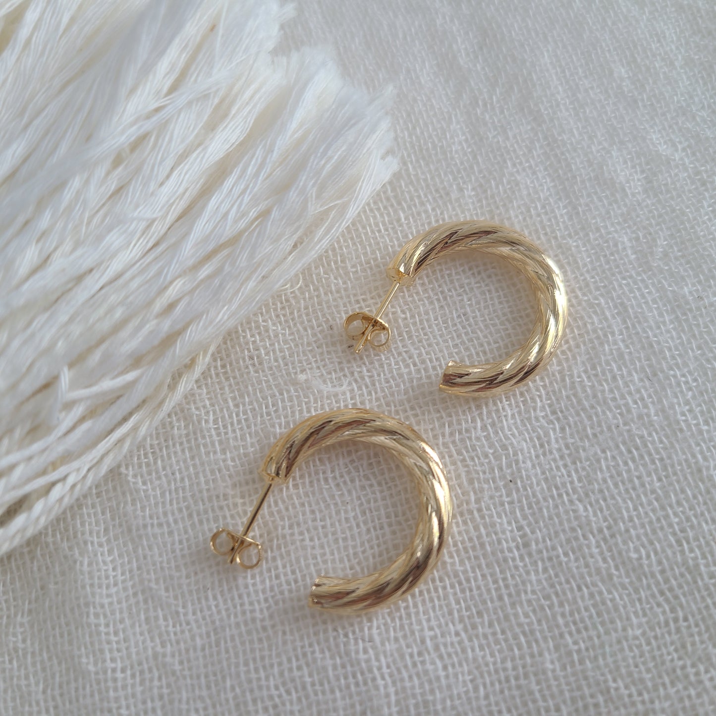 Stephanie Hoop Earrings