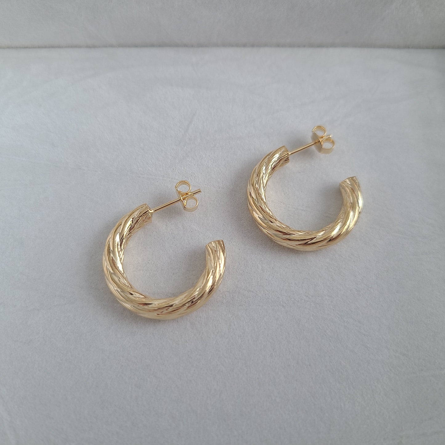 Boucles d'oreilles créoles Stéphanie