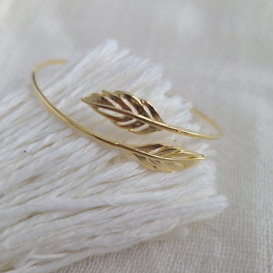 Leaf Bangle bracelet