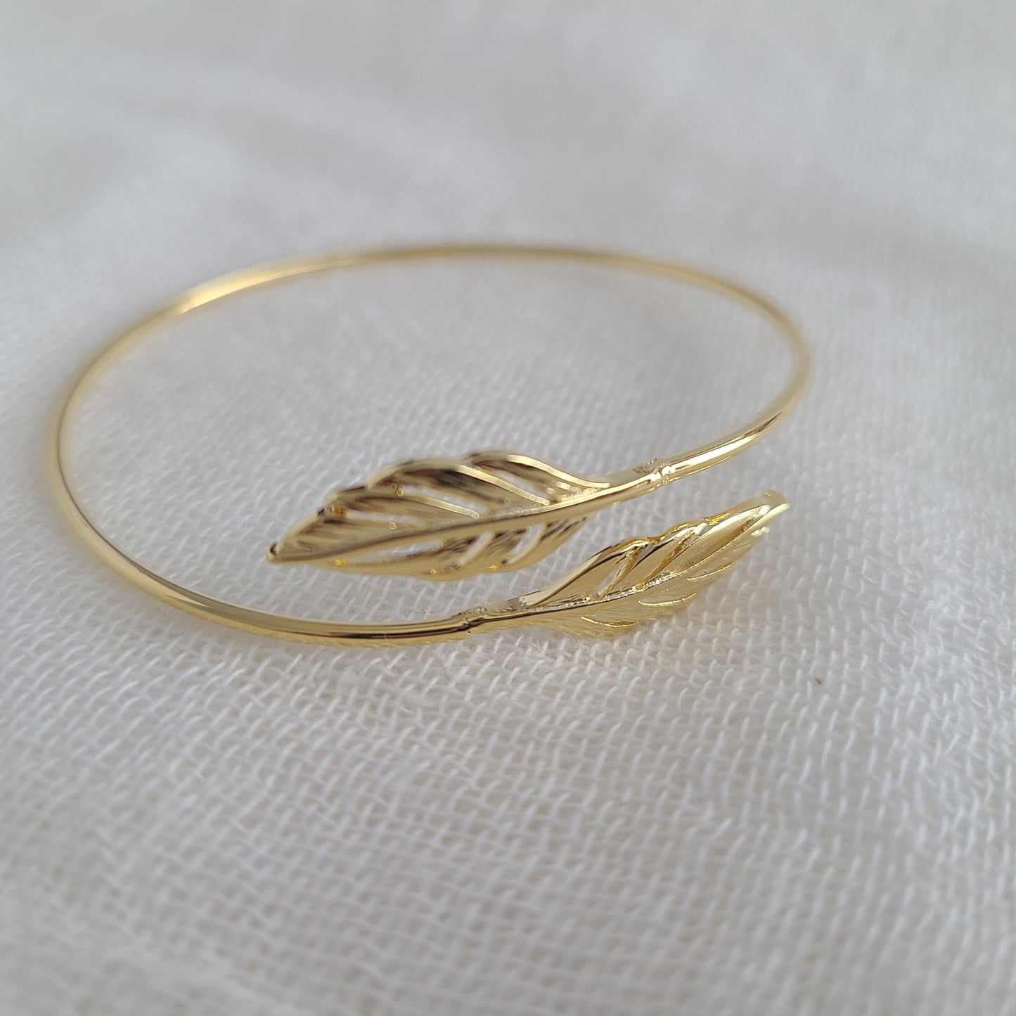 Leaf Bangle bracelet