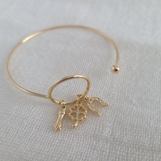 Good Luck Bangle Bracelet