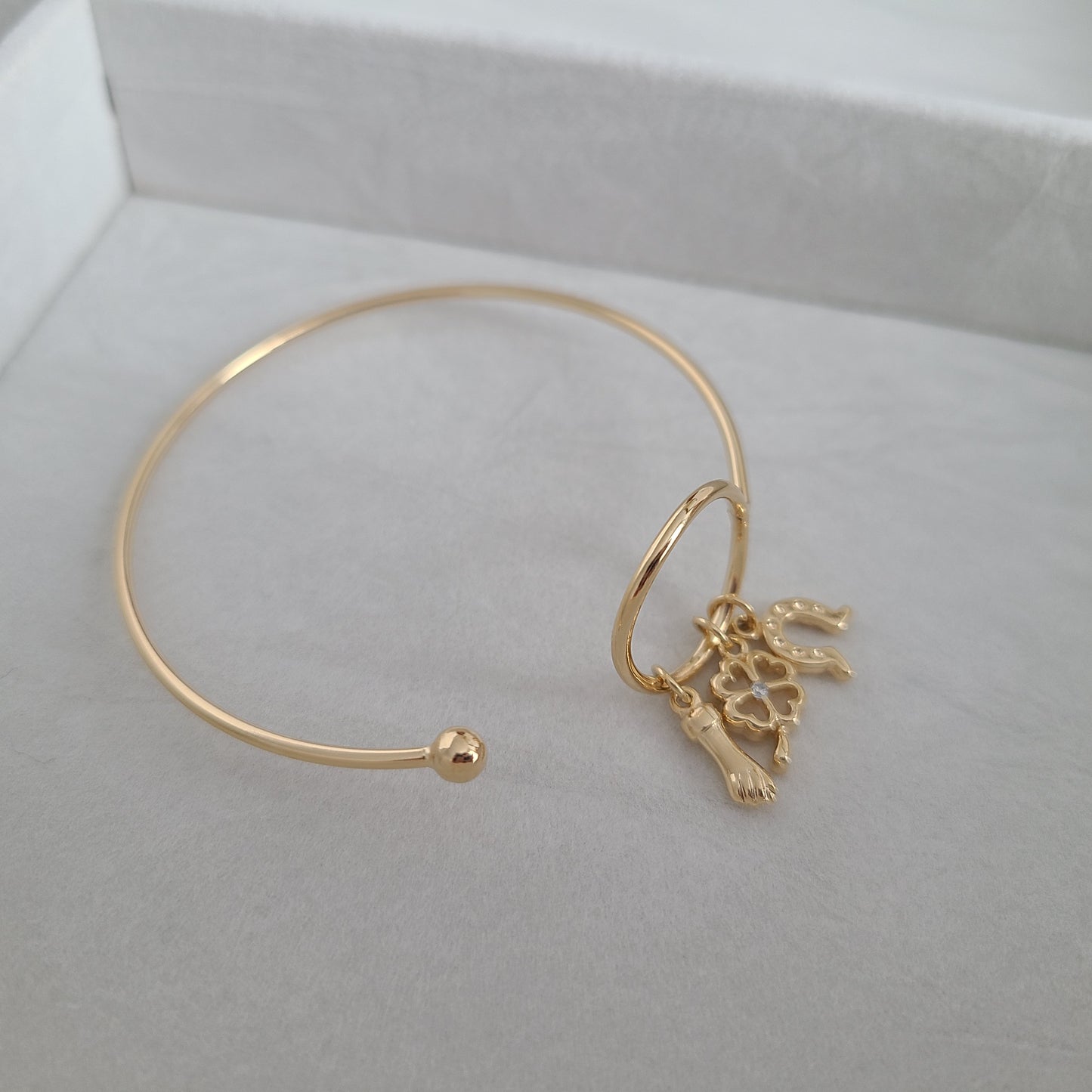 Good Luck Bangle Bracelet