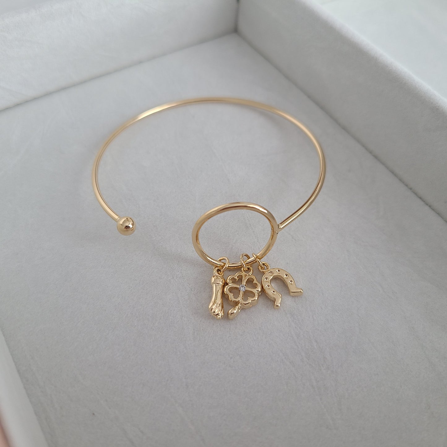 Good Luck Bangle Bracelet