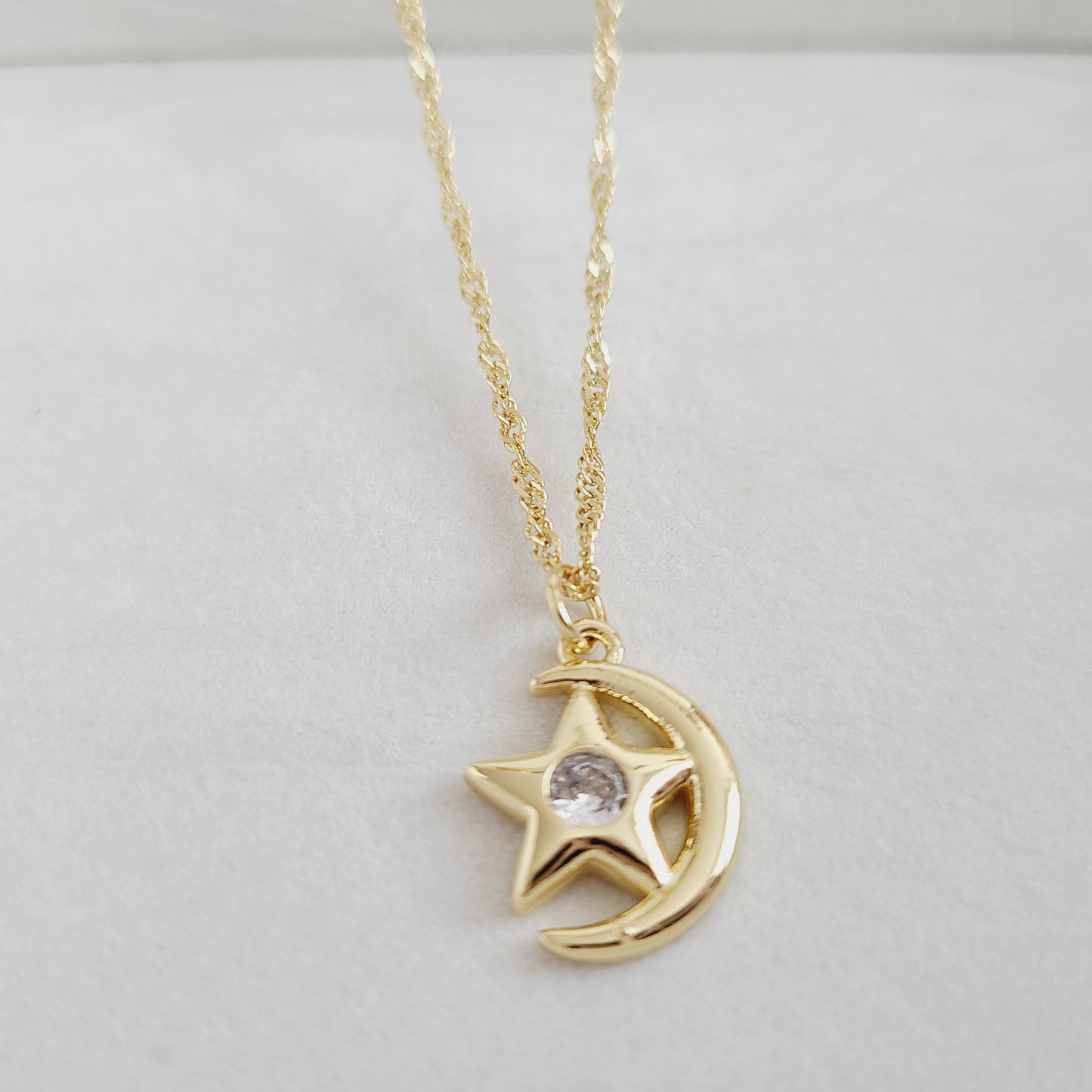 Sun & Star Necklace