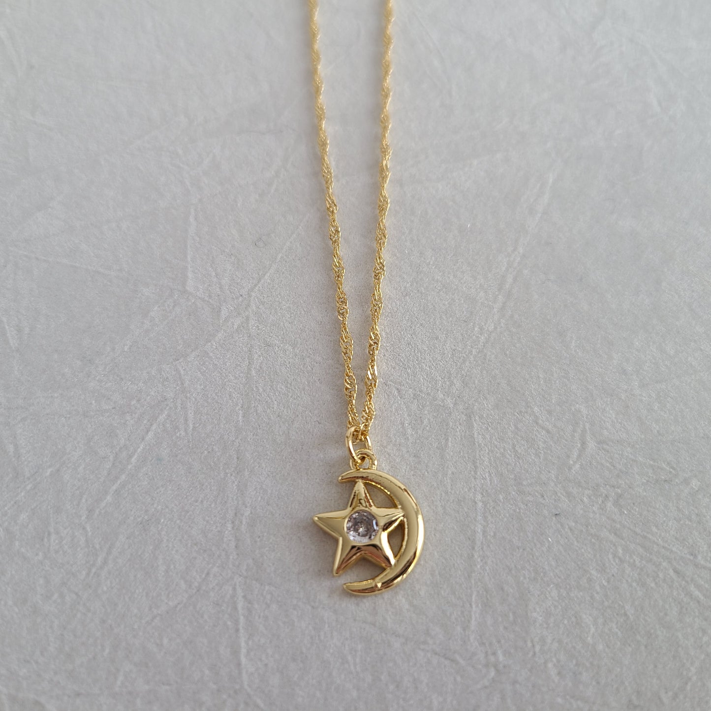 Sun & Star Necklace