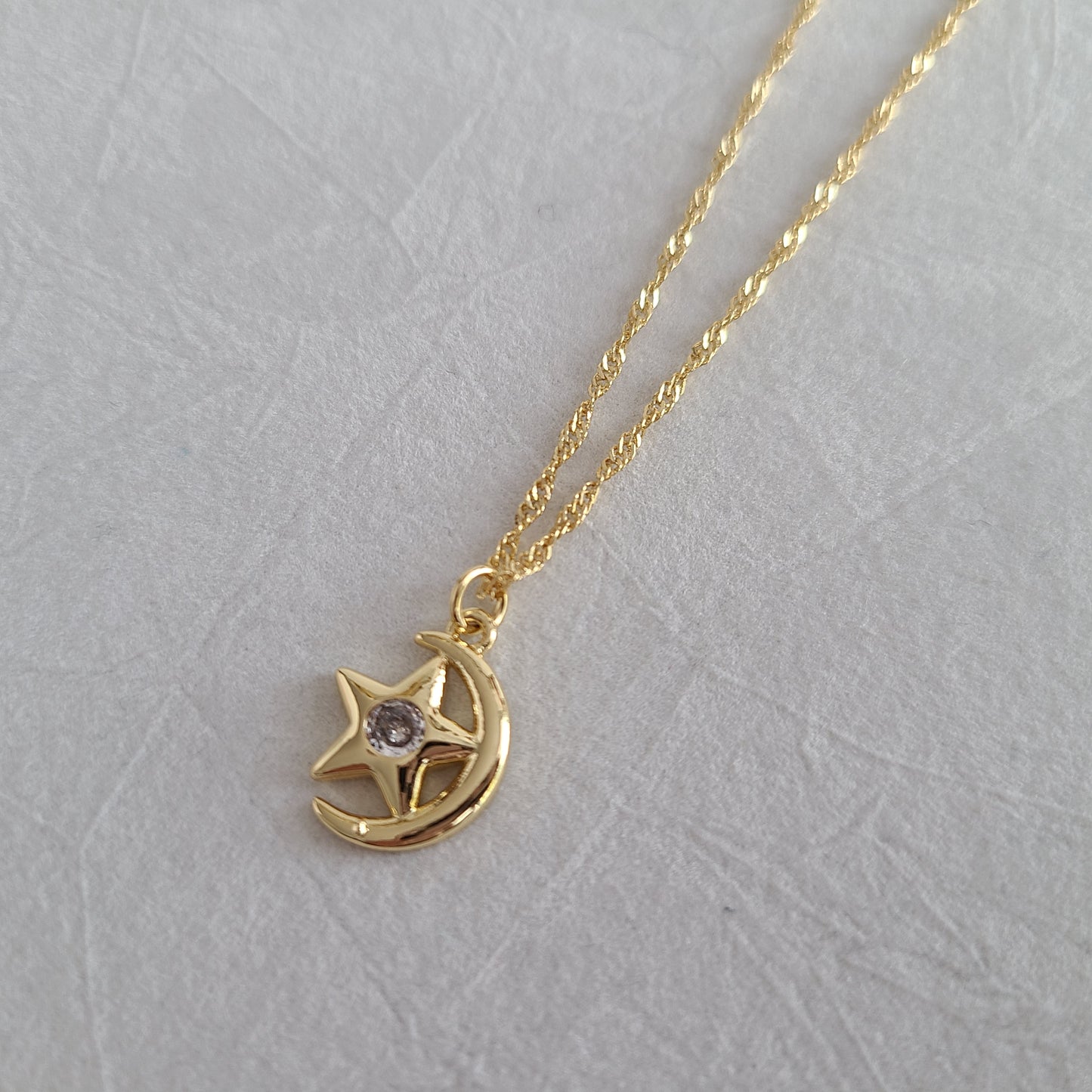 Sun & Star Necklace