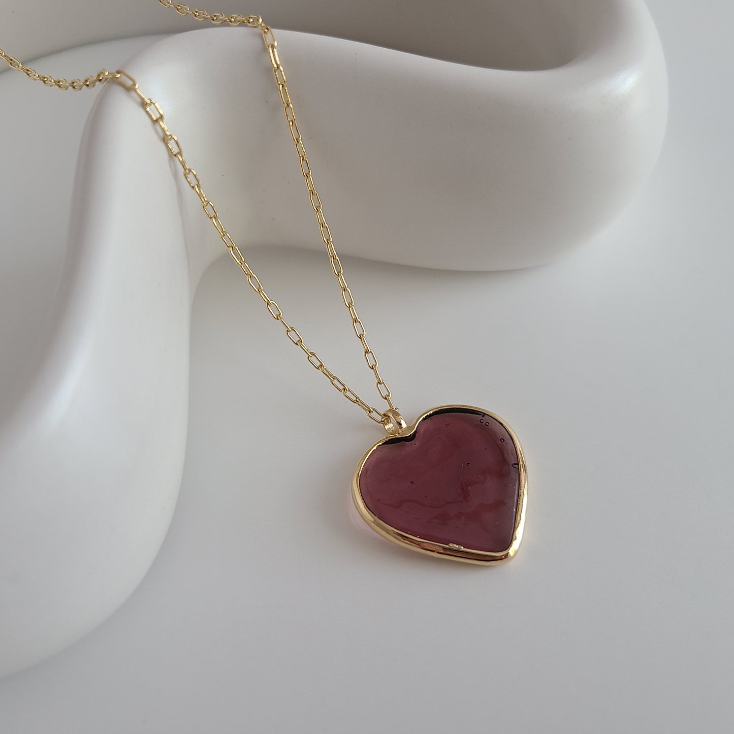 Murano Heart Necklace