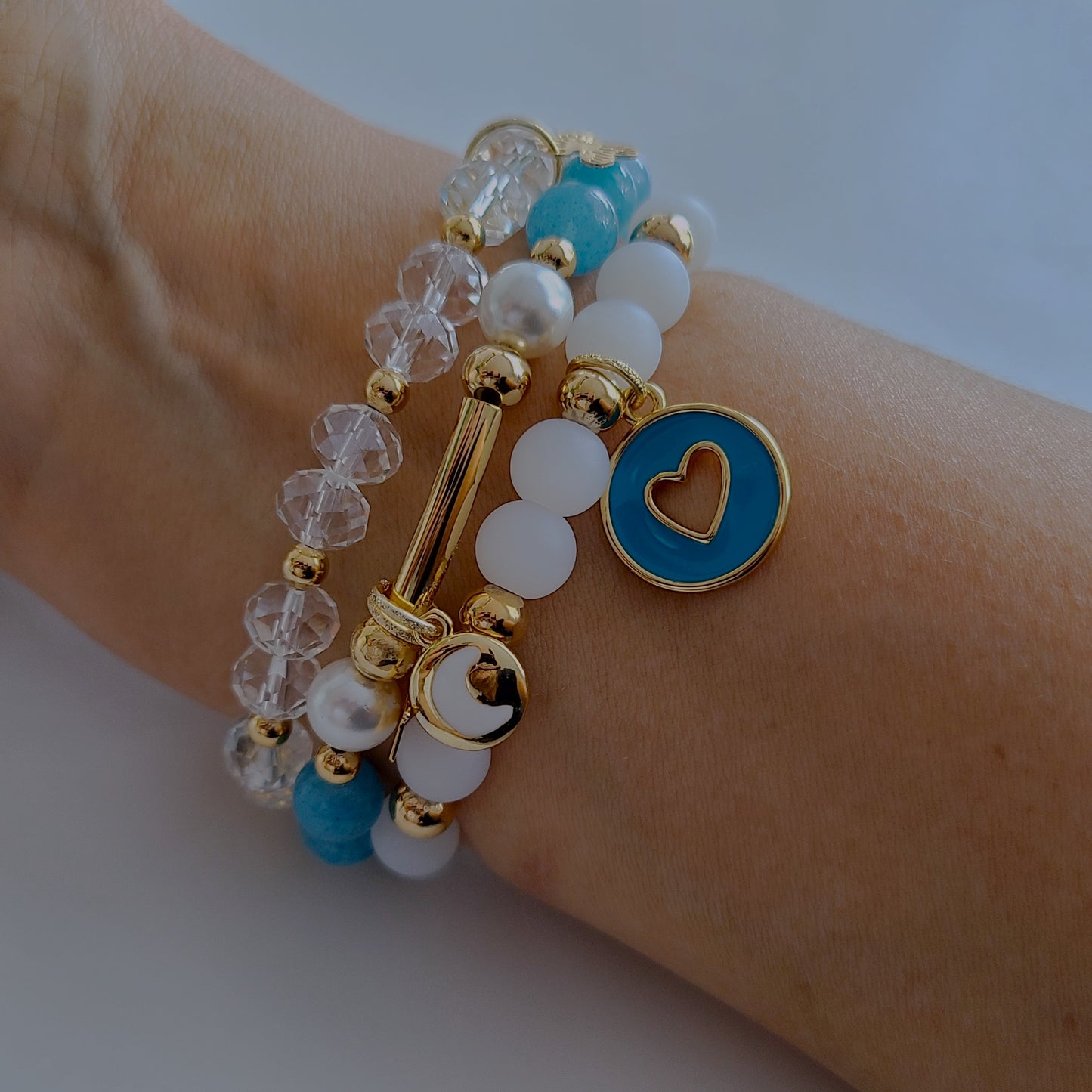 Bracelet Jaspe Blanc