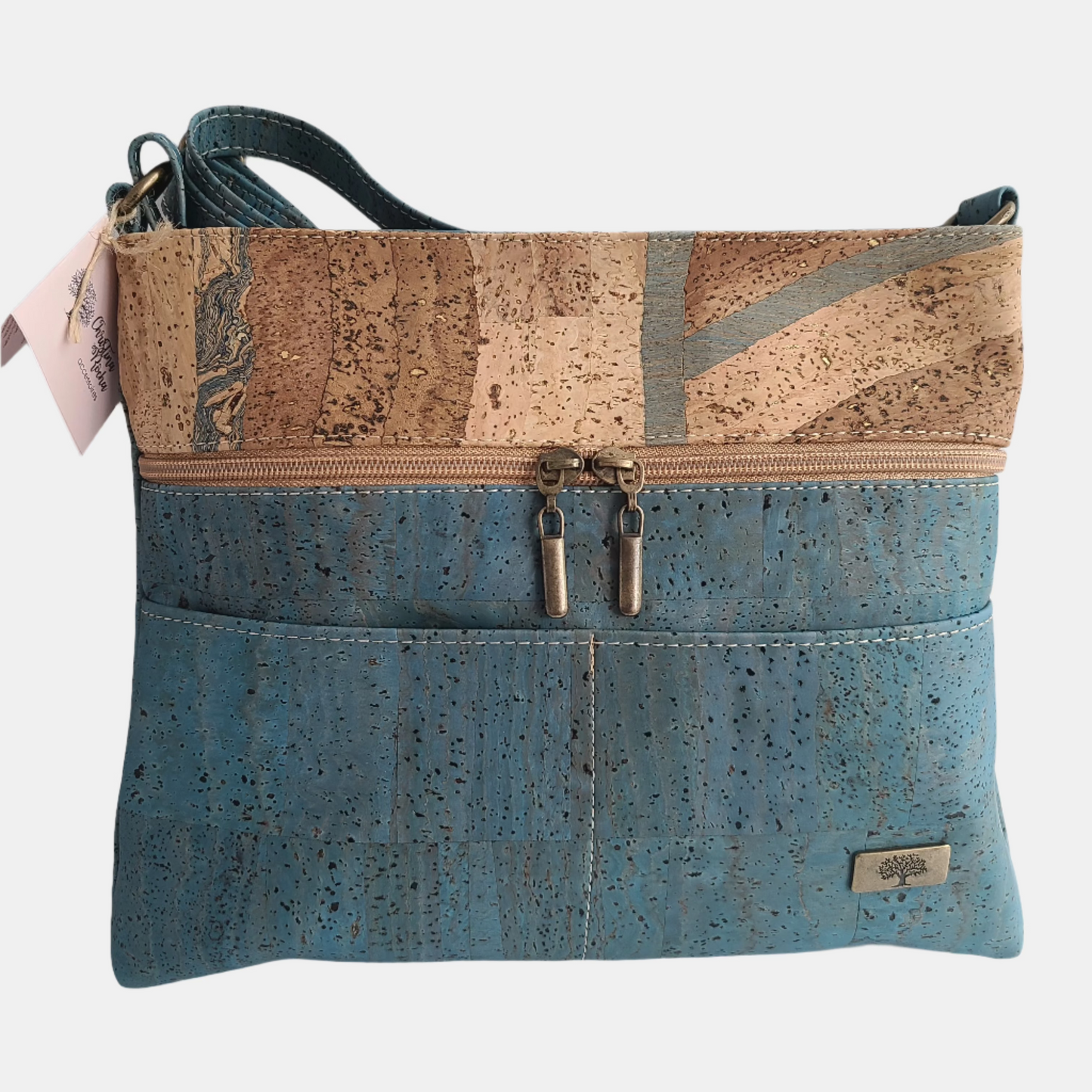 Betty Cork Handbag - Blue