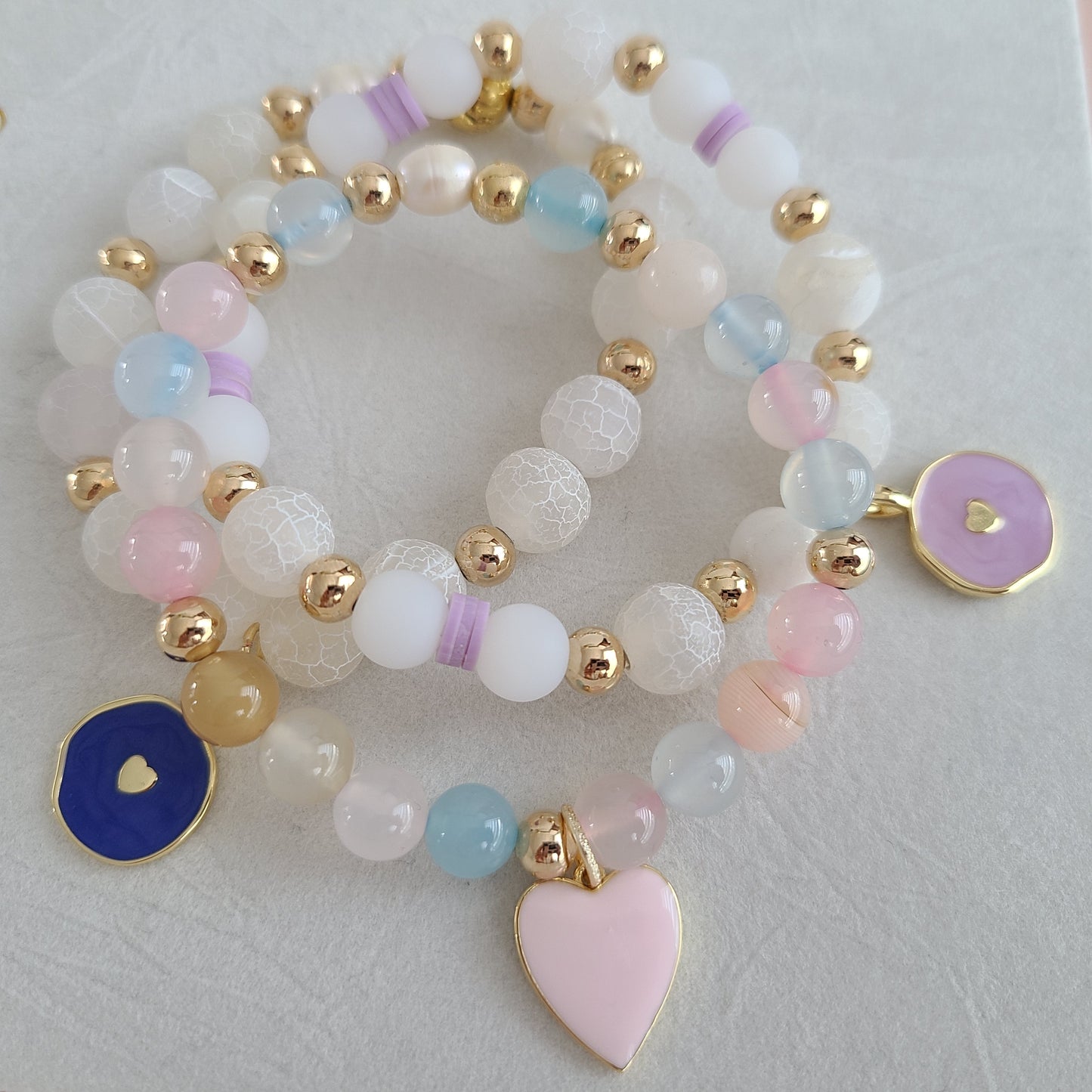 Pink Heart Bracelet