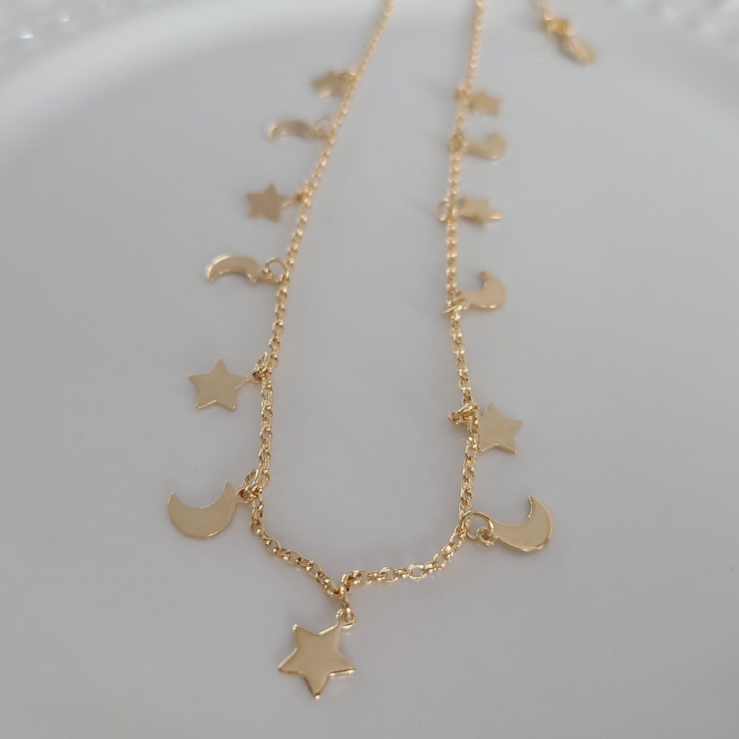 Collier Étoile et Lune