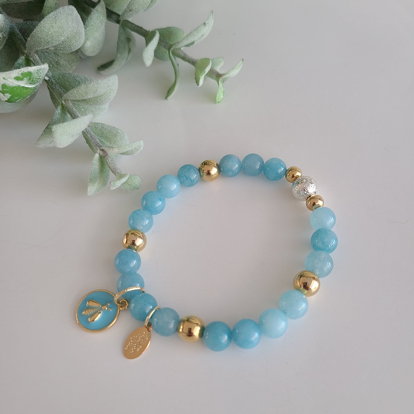 Bracelet Libellule Bleue