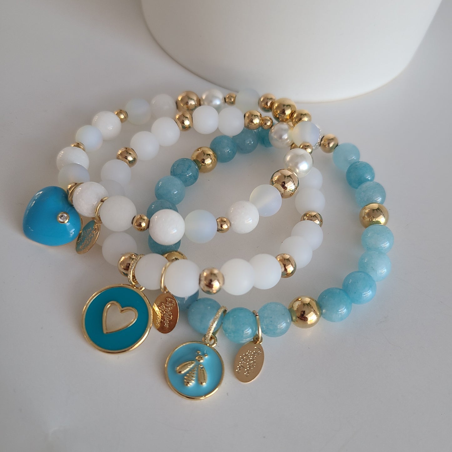 Bracelet Libellule Bleue