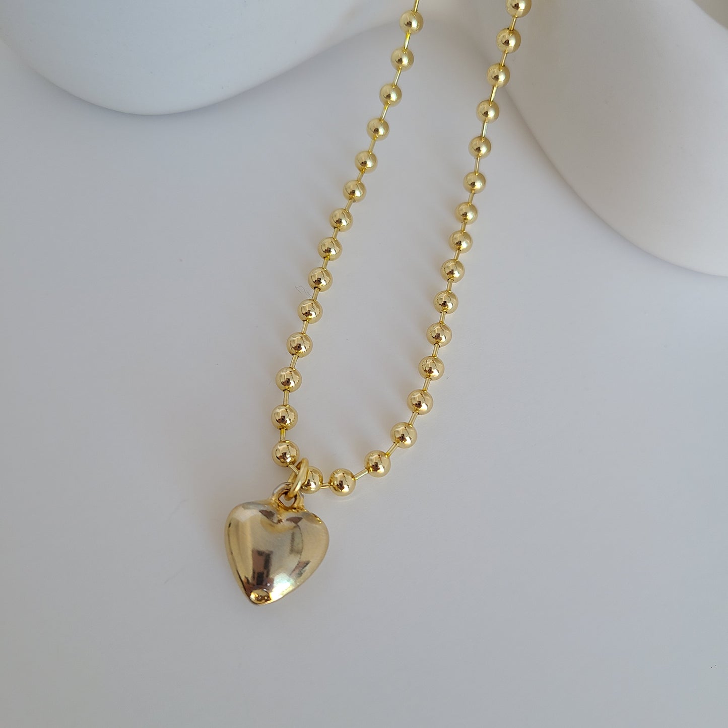 Gold Heart - Necklace