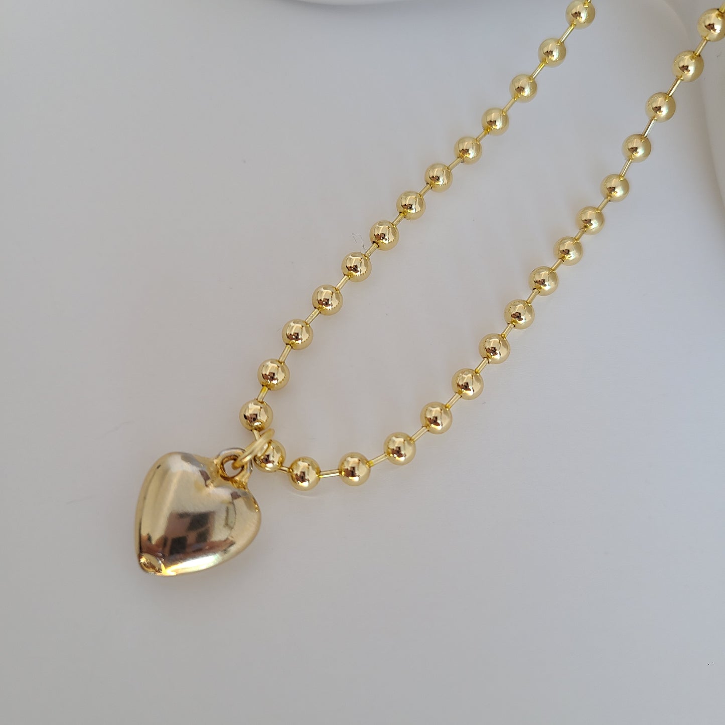 Gold Heart - Necklace