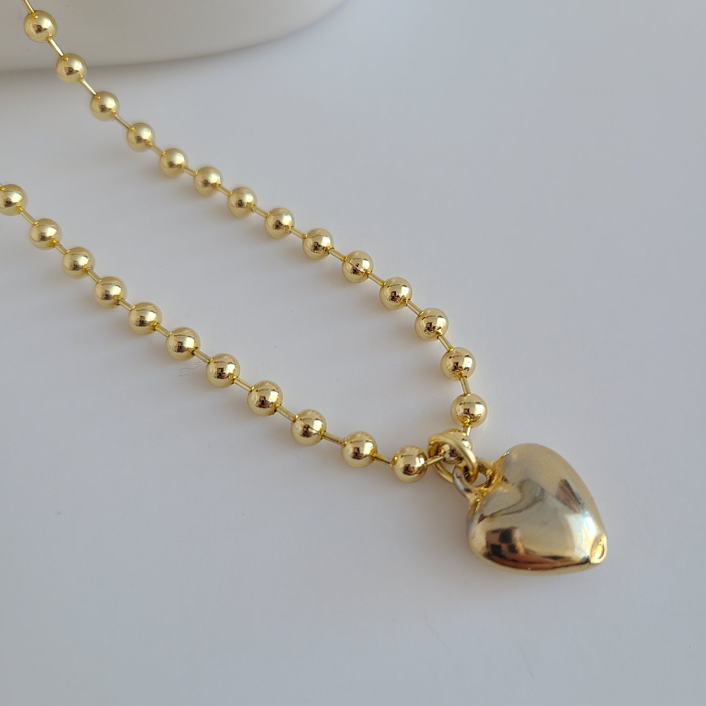 Gold Heart - Necklace