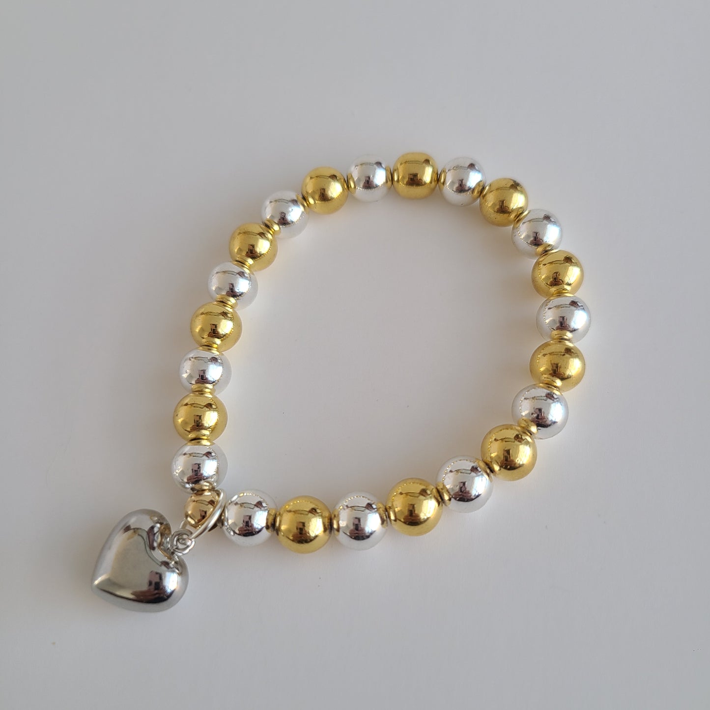 Gold & Silver Love Bracelet